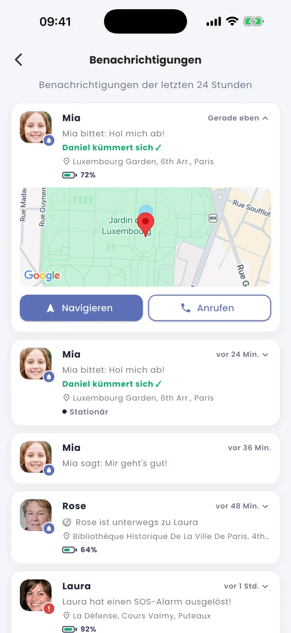 Alle anderen ziehen sich zurück