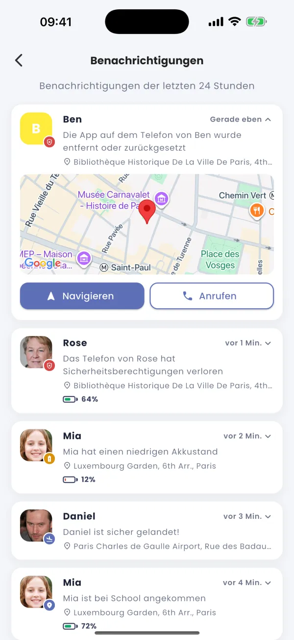 App gelöscht oder Handy verstummt
