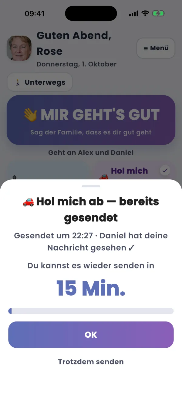 Wer kommt, und wann