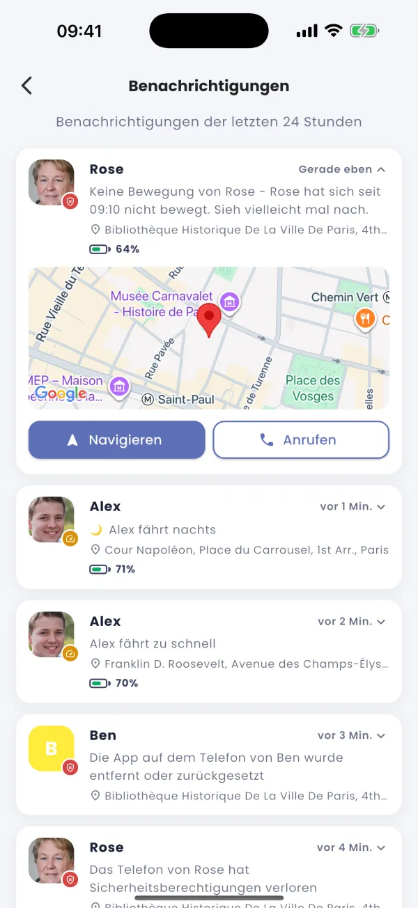 Der letzte bekannte Ort