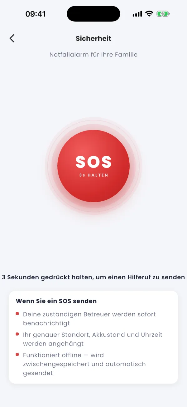 Eine sanfte Bestätigung