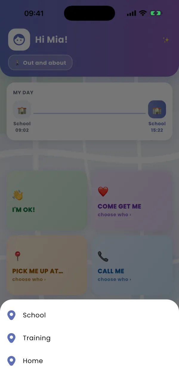 Pick me up at… choose the place
