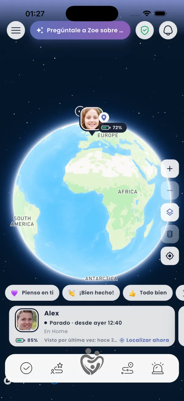El globo, con tu familia encima