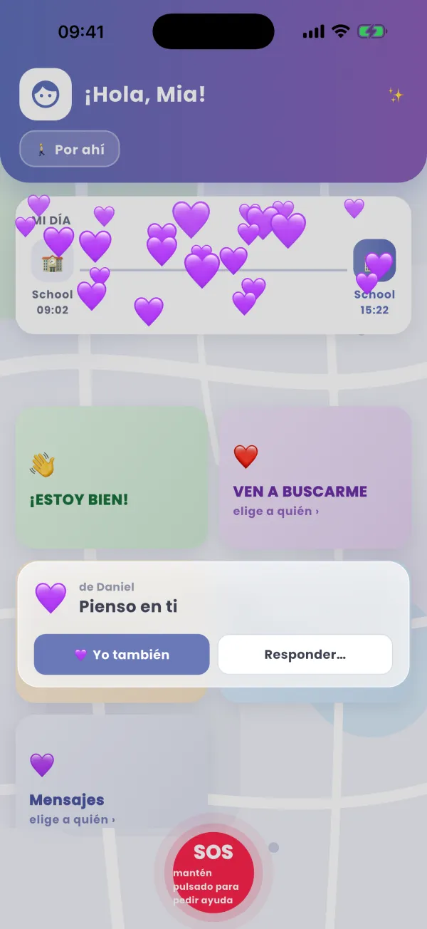 Llega un mensaje