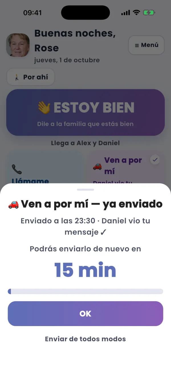 Quién viene, y cuándo