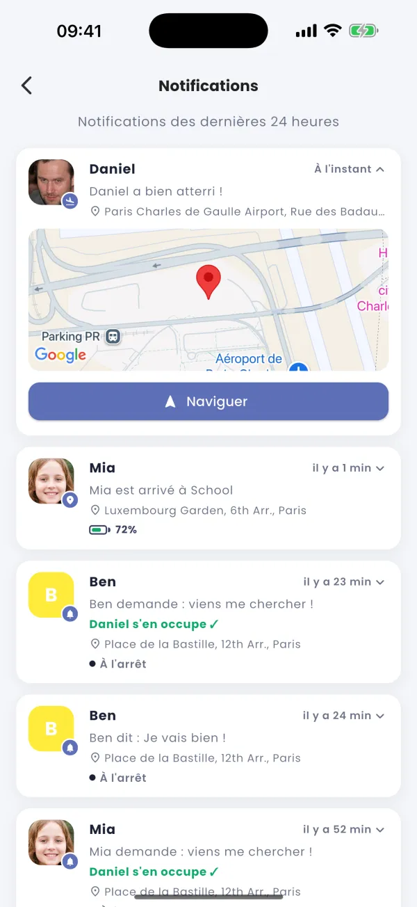 « Bien arrivé ! »