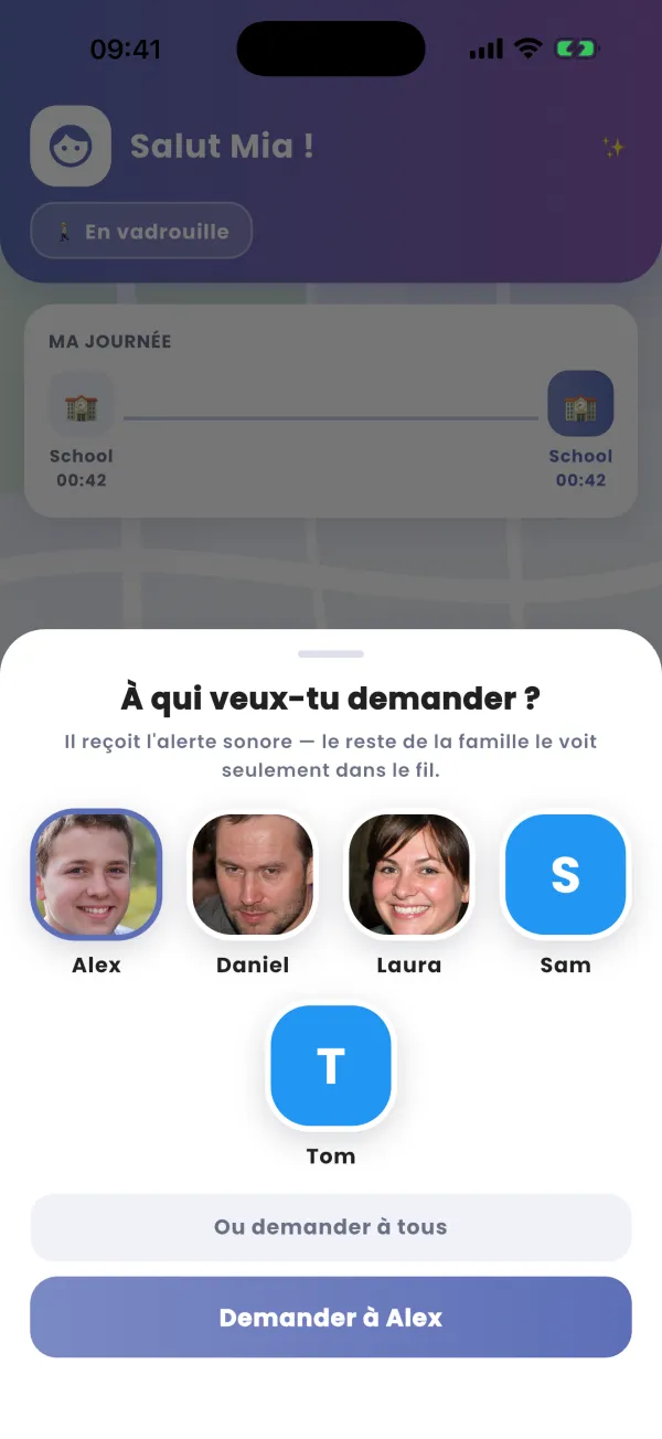 « Viens me chercher » : choisir qui