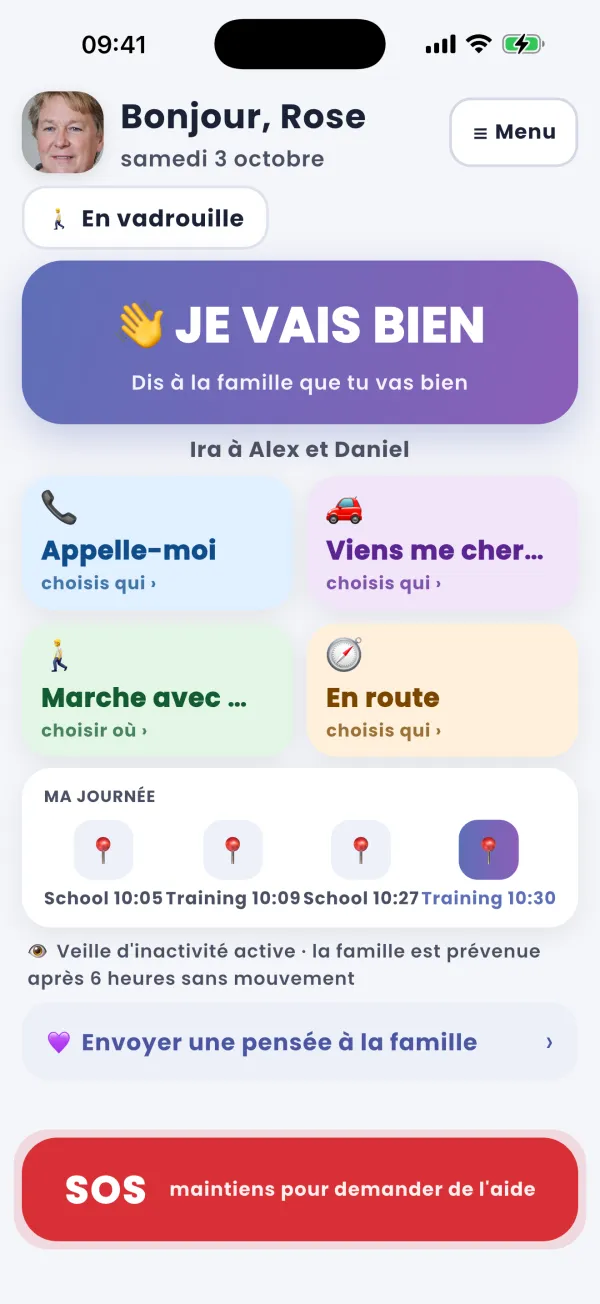 L'écran senior : grand et calme