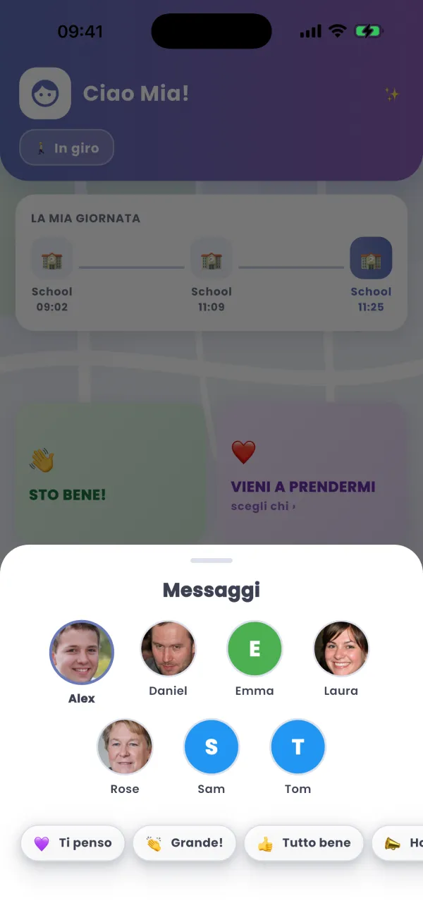 Messaggi dei bambini