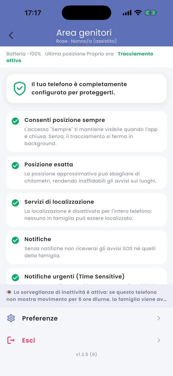 Dichiarata apertamente sullo schermo dell'anziano
