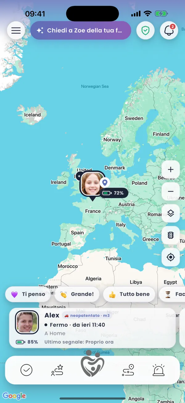 Allontana… la mappa diventa la Terra