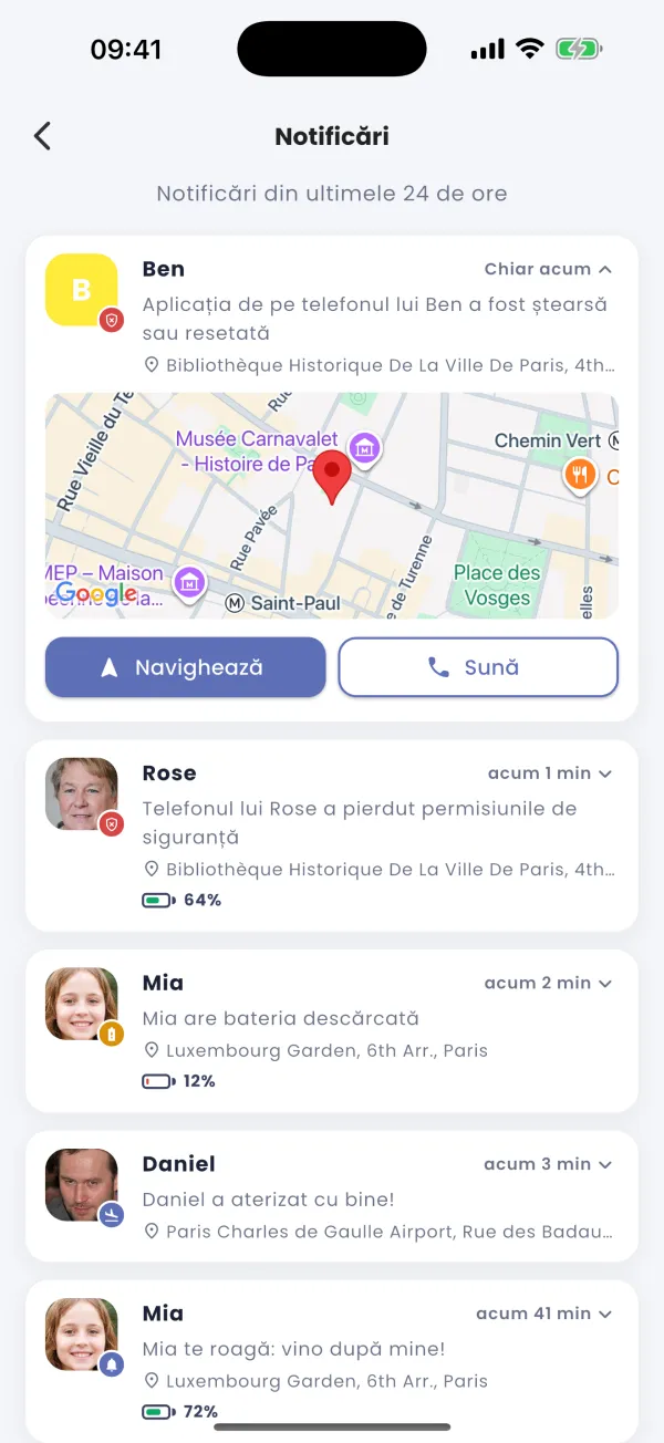 Aplicația ștearsă sau telefonul amuțit