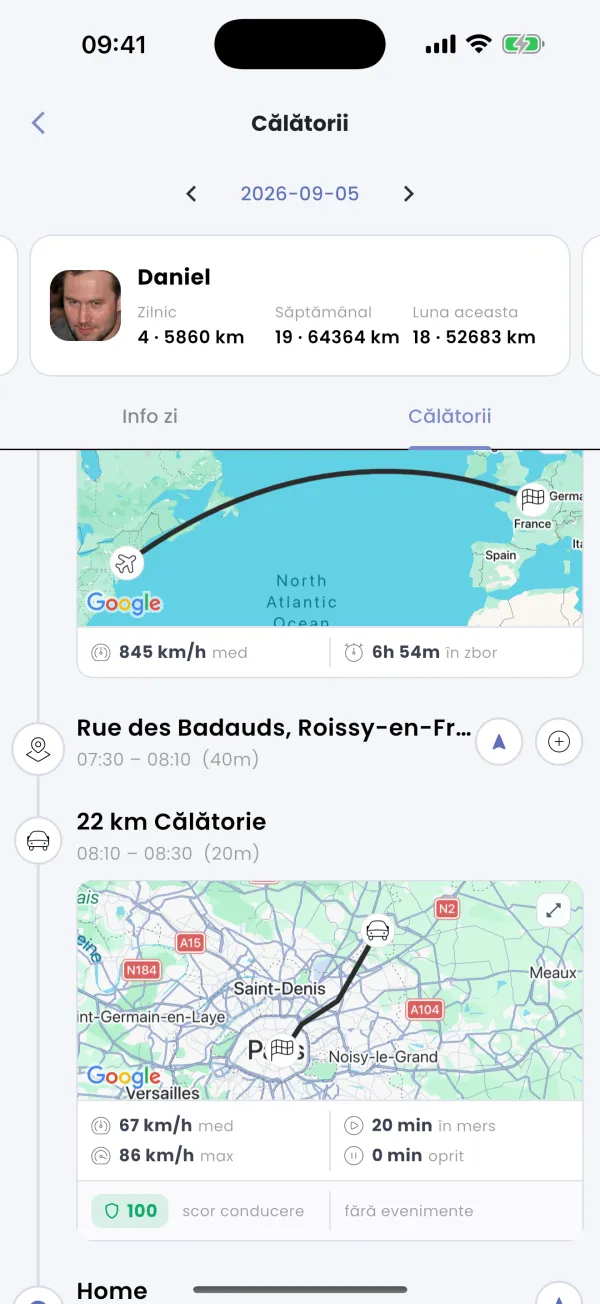 Deschide o călătorie