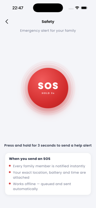 One button. Your whole family knows